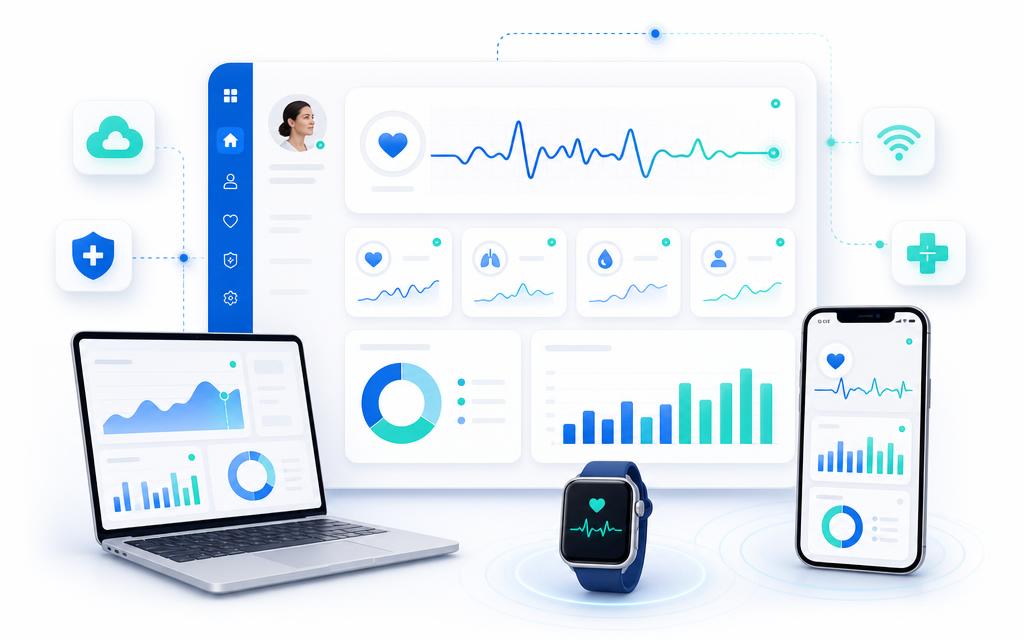 Live dashboards updating in real time