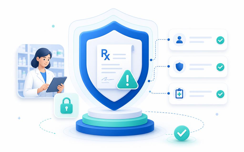 Prescription safety and validation safeguards